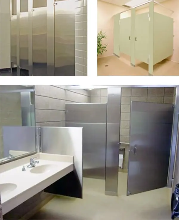 Creative Bath Commercial Bathroom Partitions